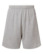 Champion 8187, Unisex Cotton Gym Shorts, Oxford Grey Heather