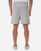 Champion 8187, Unisex Cotton Gym Shorts, Oxford Grey Heather