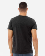 BELLA + CANVAS 3413, T-Shirts - Premium, Charcoal Black Triblend