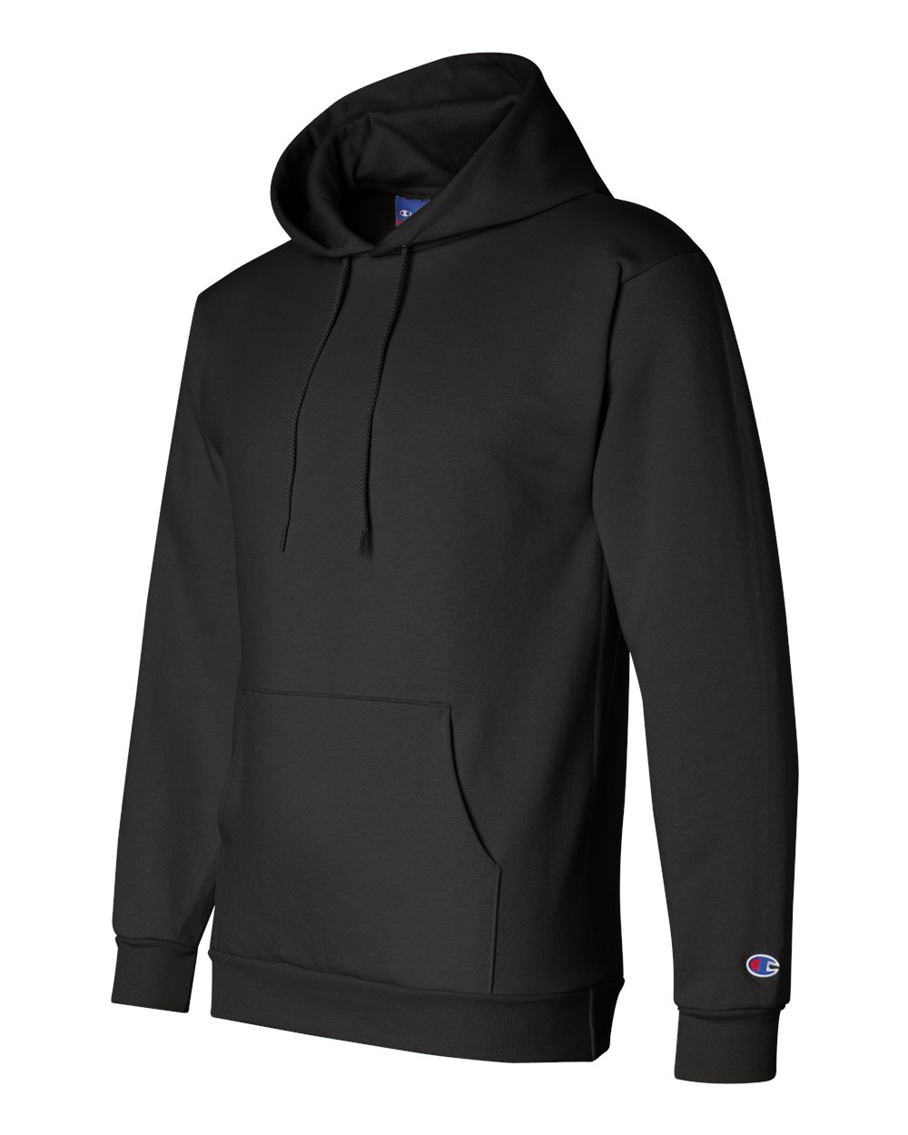 Champion S700, Unisex Powerblend Hooded Sweatshirt, Black