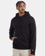 Champion S700, Unisex Powerblend Hooded Sweatshirt, Black