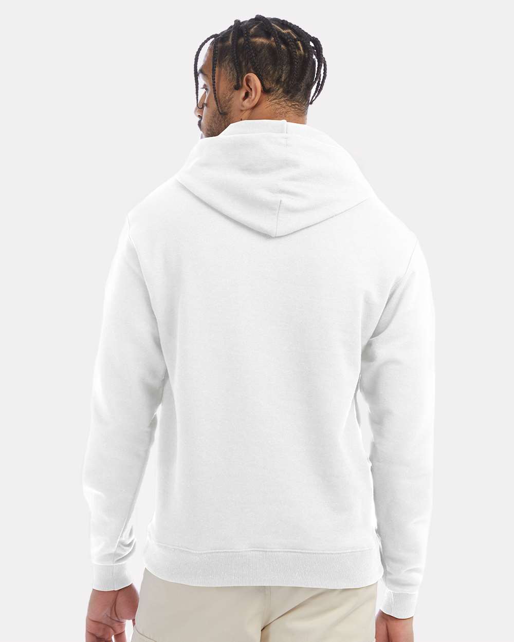 Champion S700, Unisex Powerblend Hooded Sweatshirt, White