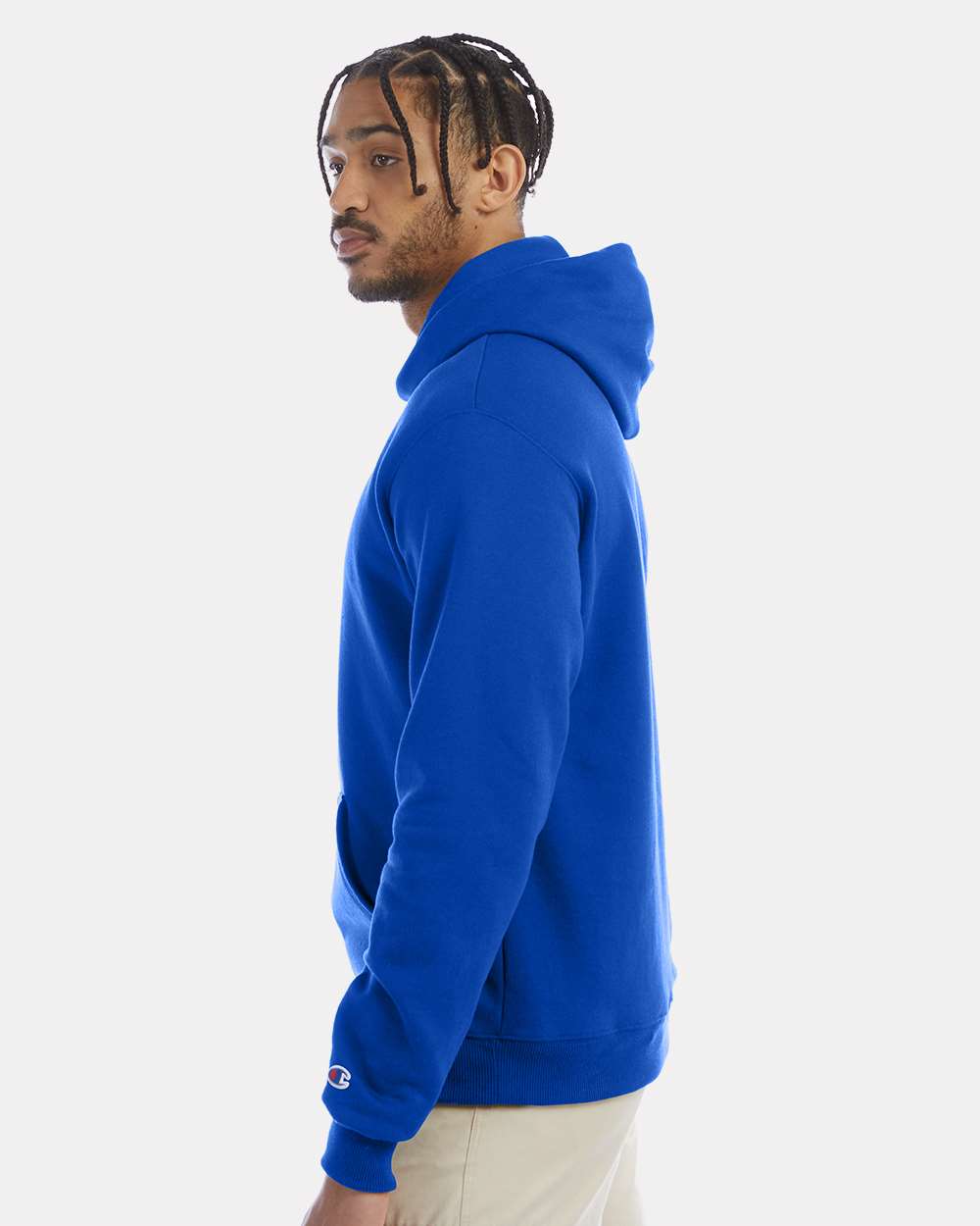 Champion S700, Unisex Powerblend Hooded Sweatshirt, Royal Blue