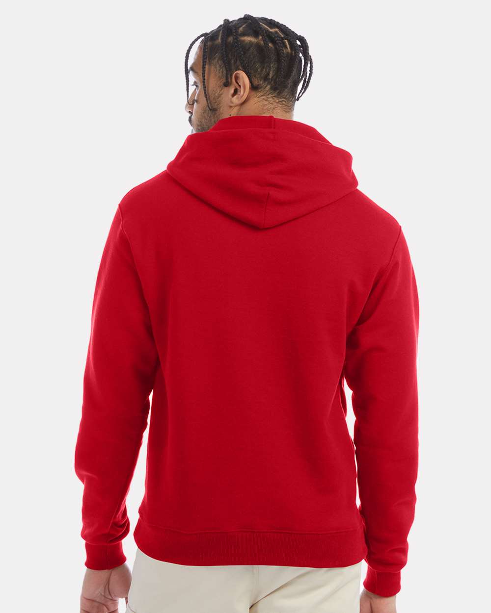 Champion S700, Unisex Powerblend Hooded Sweatshirt, Scarlet