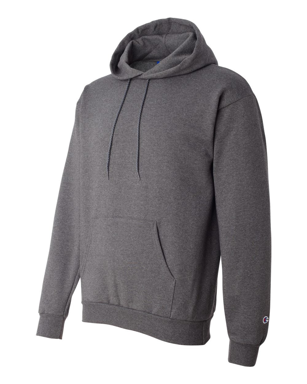 Champion S700, Unisex Powerblend Hooded Sweatshirt, Charcoal Heather