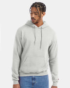 Champion S700, Unisex Powerblend Hooded Sweatshirt, Silver Grey