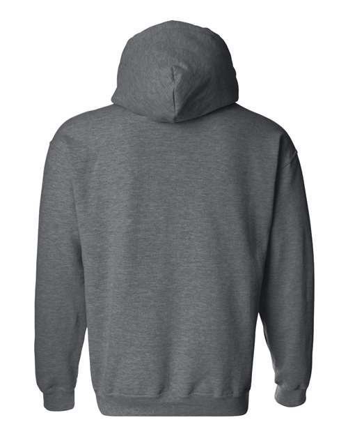 Gildan 18500, Unisex Heavy Blend Hooded Sweatshirt, Dark Heather