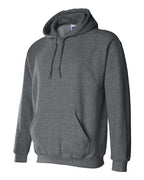 Gildan 18500, Unisex Heavy Blend Hooded Sweatshirt, Dark Heather