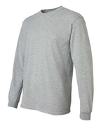 Gildan 8400, Unisex Dryblend 50/50 Long Sleeve T-shirt, Sport Grey