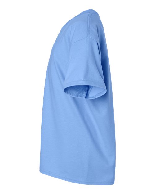 Gildan 2000B, Youth Ultra Cotton T-shirt, Carolina Blue