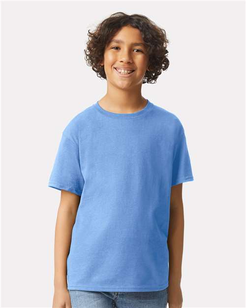 Gildan 2000B, Youth Ultra Cotton T-shirt, Carolina Blue