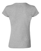 Gildan 64000L, Women's Softstyle T-shirt, Sport Grey