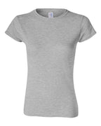 Gildan 809, 64000l Women's Softstyle T-shirt, Sport Grey