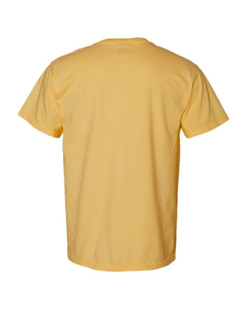 Comfort Colors 1717, Unisex Garment-dyed Heavyweight T-shirt, Mustard