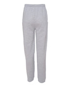 Champion P800, Unisex Powerblend Open-bottom Sweatpants With Pockets, Light Steel