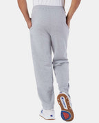 Champion P800, Unisex Powerblend Open-bottom Sweatpants With Pockets, Light Steel