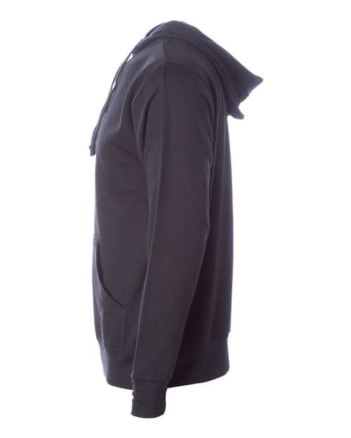 Independent Trading Co. SS4500, Unisex Midweight Hooded Sweatshirt, Black
