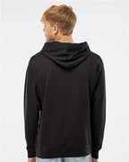 Independent Trading Co. SS4500, Unisex Midweight Hooded Sweatshirt, Black
