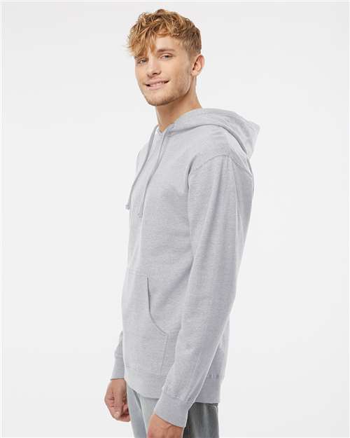 Independent Trading Co. SS4500, Unisex Midweight Hooded Sweatshirt, Grey Heather