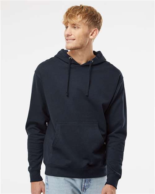 Independent Trading Co. SS4500, Unisex Midweight Hooded Sweatshirt, Classic Navy