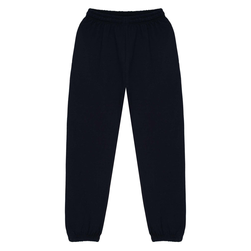 Milltex Sportswear 314, Unisex Midweight Promo Elastic Bottom Fleece Sweatpants, Black