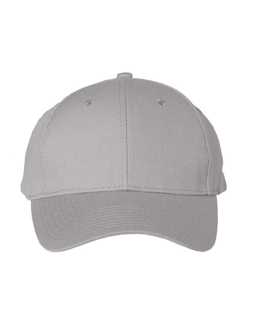 Valucap VC100, Lightweight Twill Cap, Grey