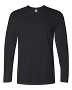 Gildan 1941, 64400 Unisex Softstyle Long Sleeve T-shirt, Black