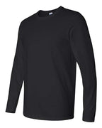 Gildan 1941, 64400 Unisex Softstyle Long Sleeve T-shirt, Black