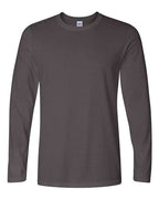 Gildan 1941, 64400 Unisex Softstyle Long Sleeve T-shirt, Charcoal