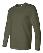 Gildan 1941, 64400 Unisex Softstyle Long Sleeve T-shirt, Military Green