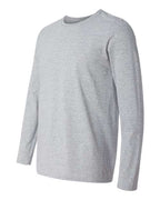 Gildan 64400, Unisex Softstyle Long Sleeve T-shirt, Sport Grey
