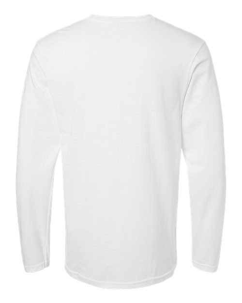 Gildan 1941, 64400 Unisex Softstyle Long Sleeve T-shirt, White