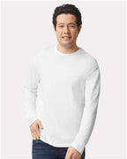Gildan 1941, 64400 Unisex Softstyle Long Sleeve T-shirt, White