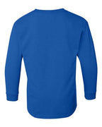 Gildan 1943, 5400b Youth Heavy Cotton Long Sleeve T-shirt, Royal