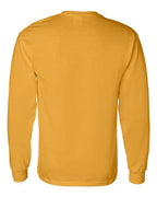 Gildan 5400, Unisex Heavy Cotton Long Sleeve T-shirt, Gold