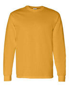 Gildan 5400, Unisex Heavy Cotton Long Sleeve T-shirt, Gold
