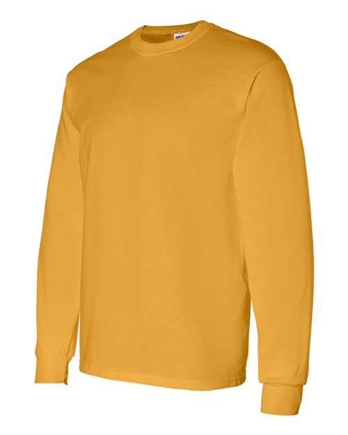 Gildan 5400, Unisex Heavy Cotton Long Sleeve T-shirt, Gold