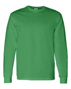 Gildan 5400, Unisex Heavy Cotton Long Sleeve T-shirt, Irish Green
