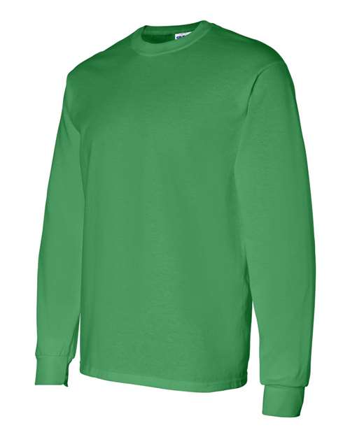 Gildan 5400, Unisex Heavy Cotton Long Sleeve T-shirt, Irish Green