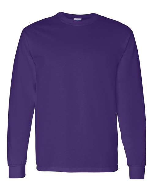Gildan 5400, Unisex Heavy Cotton Long Sleeve T-shirt, Purple