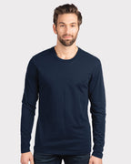 Next Level 3601, T-Shirts - Long Sleeve, Black