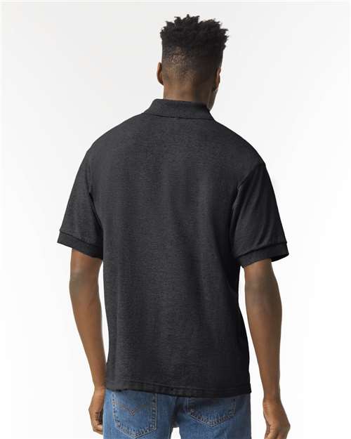 Gildan 223, 8800 Unisex Dryblend Polo, Dark Heather