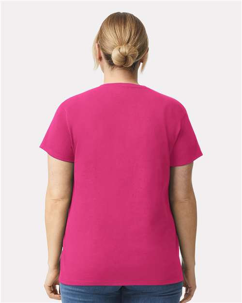 Gildan 2000L, Women's Ultra Cotton T-shirt, Heliconia