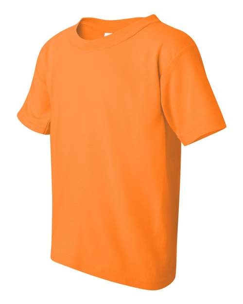 Gildan 5000B, Youth Heavy Cotton T-shirt, Tennessee Orange