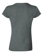 Gildan 809, 64000l Women's Softstyle T-shirt, Dark Heather