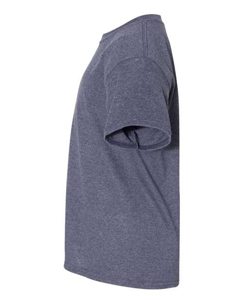Gildan 5000B, Youth Heavy Cotton T-shirt, Heather Navy