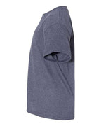 Gildan 5000B, Youth Heavy Cotton T-shirt, Heather Navy