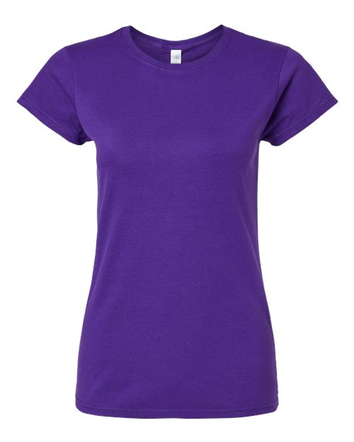 Gildan 809, 64000l Women's Softstyle T-shirt, Purple