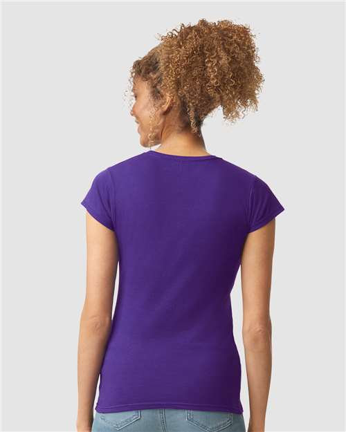 Gildan 809, 64000l Women's Softstyle T-shirt, Purple