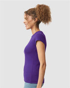 Gildan 809, 64000l Women's Softstyle T-shirt, Purple